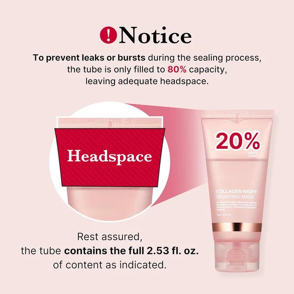 Face Night Mask Collagen Wrapping Mask Natural Ingredients